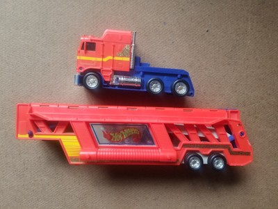 hot wheels semi truck carrying case