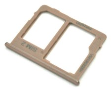 OEM SAMSUNG GALAXY J4 SM-J415F ORIGINAL GOLD SIM2 SIM MICRO SD CARD HOLDER TRAY