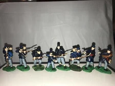 Conte Collectibles UNION SET OF (8) EIGHT  PAINTED 