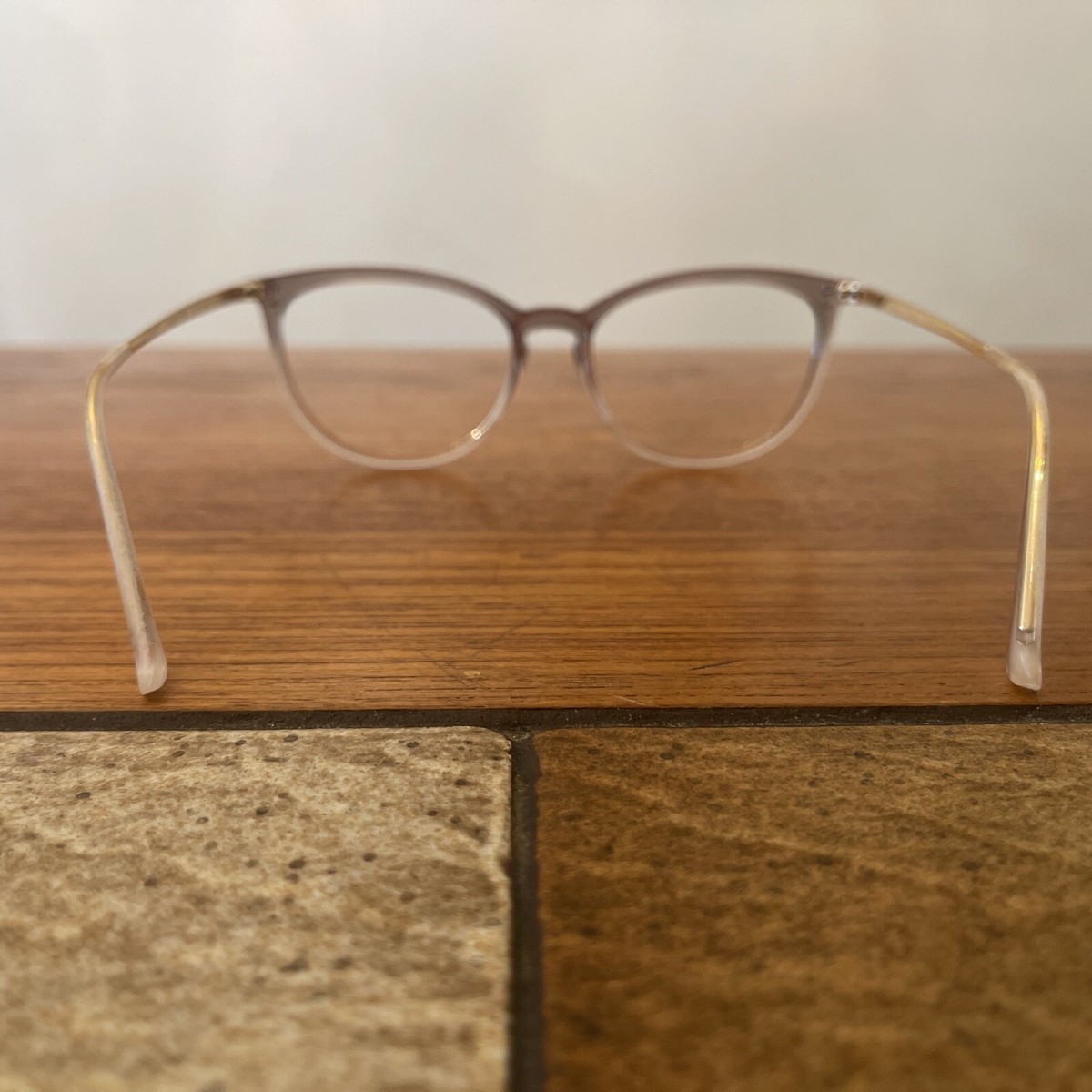 Vogue Eyewear VO 5276 2736 Clear Grey Cat Eye Glasses Frames 53-17-140‎ 22089 Vogue Eyewear Eyeglass Frames Transparent Cat Eye Frame  main image 4
