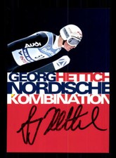 Georg Hettich  Autogrammkarte Original Sign Nordische Kombination+A 177889