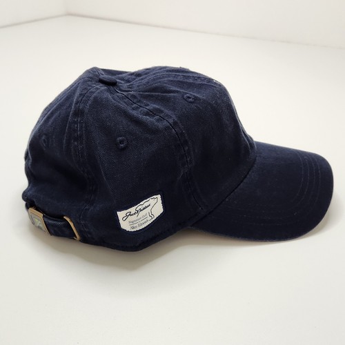 Jack Nicklaus Signature Mütze Kappe Golf Baseball verstellbarer Riemen hinten marineblau - Bild 2 von 8