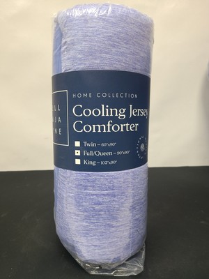 Ella Jayne Cooling Jersey Comforter Blue Full/Queen New