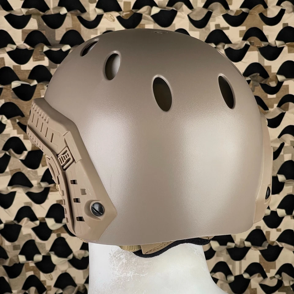 NEW Lancer Tactical PJ Type Basic Helmet - Dark Earth (CA-738T) - Image 4 of 4