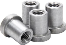 Weld on Nuts 1/2"-13 Thread LONG Threaded Nut Steel Chassis Mount Tab Pack of 4