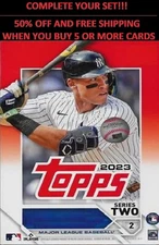 🔥⚾ 2023 Topps SERIES 2 #331-495 • YOU PICK SINGLES • MIX & MATCH