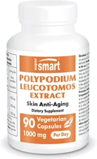 Supersmart Polypodium Leucotomos Extract 1000Mg per Day (Fern Extract 4:1) - PLE