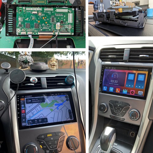 Android 13 Car Stereo Radio GPS WIFI BT Carplay For Ford Fusion Mondeo 2013-2016 - Foto 3 di 6