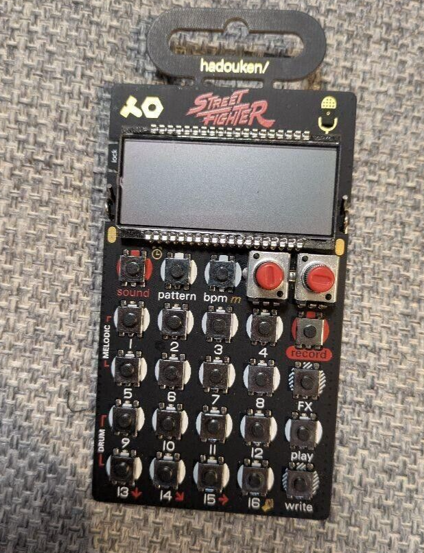 Teenage Engineering Po-133 Pocket Operator Street Fighter Sampler 