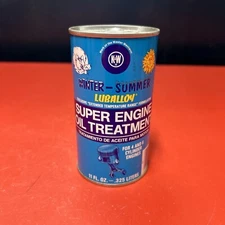K&W Super Engine Oil Treatment Luballoy 11 oz. NOS