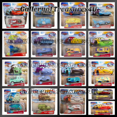 Disney Cars Color Changers Dinoco Strip King Cruz Mater Conrev Sarge Ramone 1:55