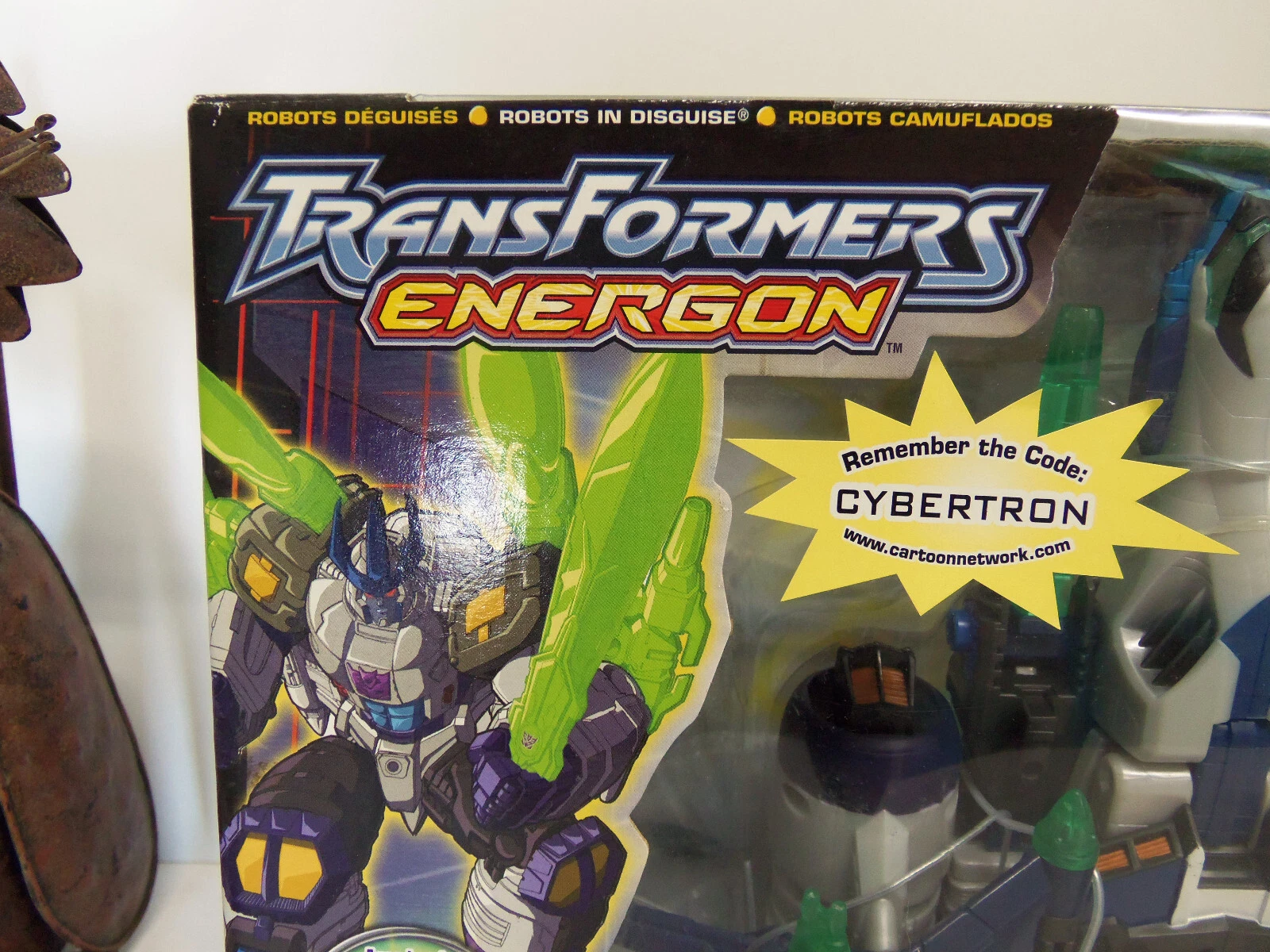 メガトロン リーダークラス トランスフォーマー エナゴン2004 ハスブロ アクションフィギュア MISB - 画像2/8