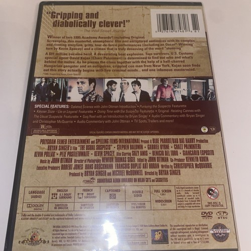 NEW The Usual Suspects Special Edition DVD 2002 Kevin Spacey Crime Thriller - Picture 6 of 14