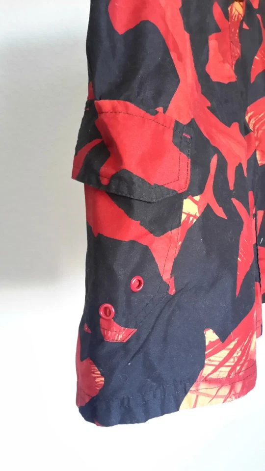 Pantalones cortos de natación Ocean Pacific (OP) para niños talla M 8 rojo con malla de tiburón Foto 4 de 4