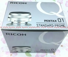 Pentax 01 STANDARD PRIME 8.5mm F1.9 Lens SILVER for Q Mount 66488 JAPAN IMPORT