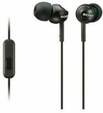 Auriculares con cable Sony Step-up serie EX - negros (MDREX110AP/B) NUEVOS EN CAJA