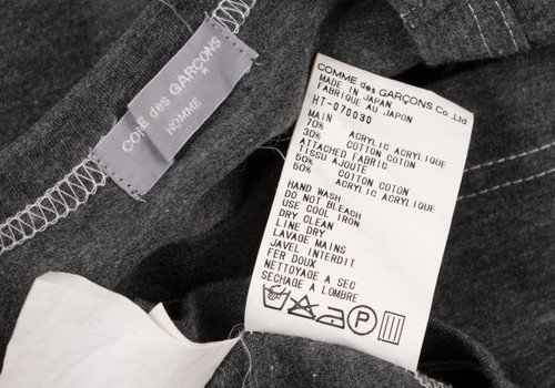 COMME des GARCONS HOMME Sleeve Switching Design T shirt Size S-M(K-149022) - Picture 11 of 12