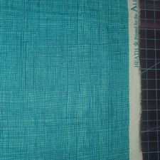 Heath Teal Aqua By The yard x 43 Alexander Henry