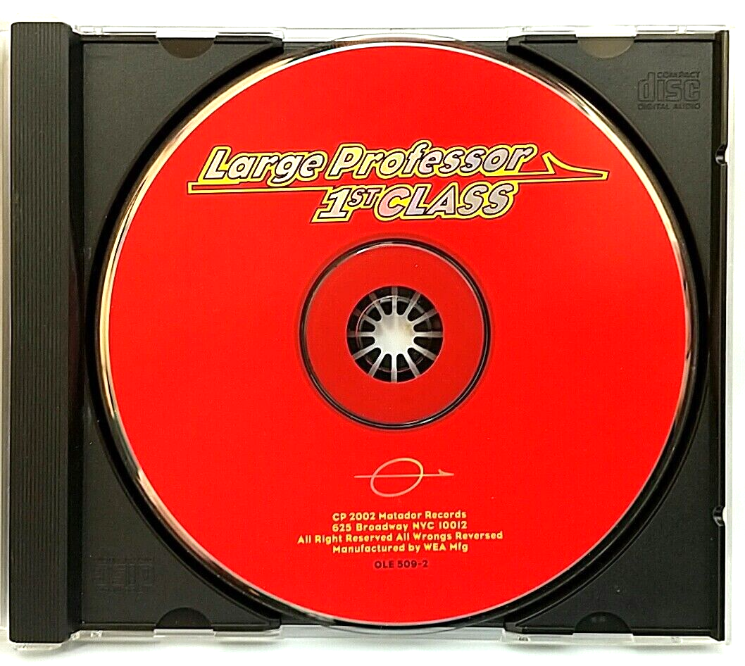 CD) Large Professor – 1st Class , US OG Press, OLE 509-2, Album