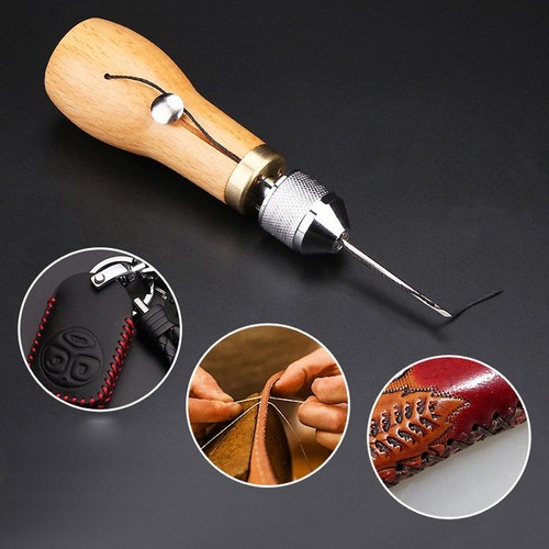 Stitching Speedy Stitcher Nähen Ahle Nadel Werkzeug Kit für Leder Segel & Leinwand - Bild 2 von 12