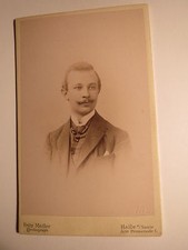 Halle a. Saale - Merseburg 1899 - Curt ? Landes-Civil-Ingenieur / CDV