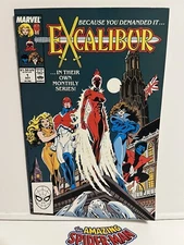 Excalibur #1 NM- 1st Appearance of Widget