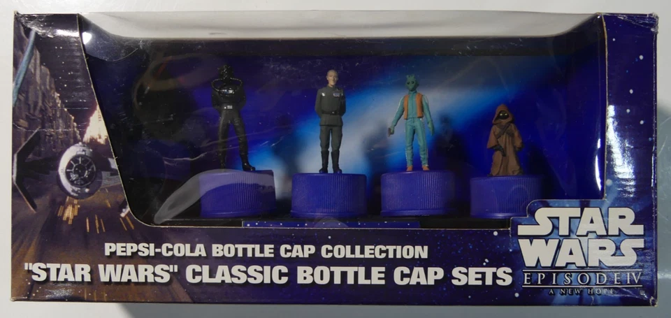 Pepsi Star Wars Classic Bottle Cap Collection 1-10 Full Set Japan BNIB - Image 2 of 4