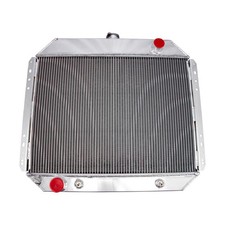 4 Row Core Aluminum Radiator For 1966-1979 Ford F100 F150 F250 F350 Bronco Cc433