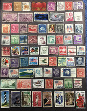 Lot of Used US Stamps Alk Different. US Postage Stamps. Fill empty Spots