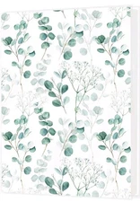 48 Pcs Eucalyptus pattern 2 Pocket Folder with Prong Fasteners, Home & Office 