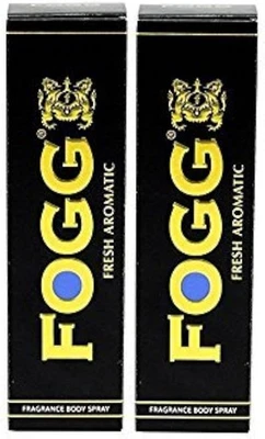 Fogg Fresh Aromatisches Körper-Deospray, Schwarz 120ml, Set Aus 2 - Bild 1 von 4