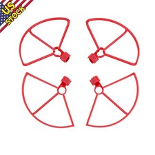 4 Replacement Red Propellers Blades Protectors Guards for DJI Mini 3 Pro Drone