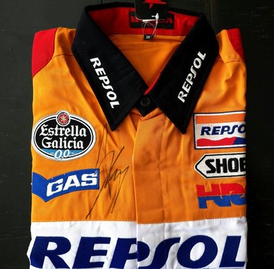Marc Marquez Signed JSA COA Pit Shirt Absolutely Zero Reason For Ebay To Remove 