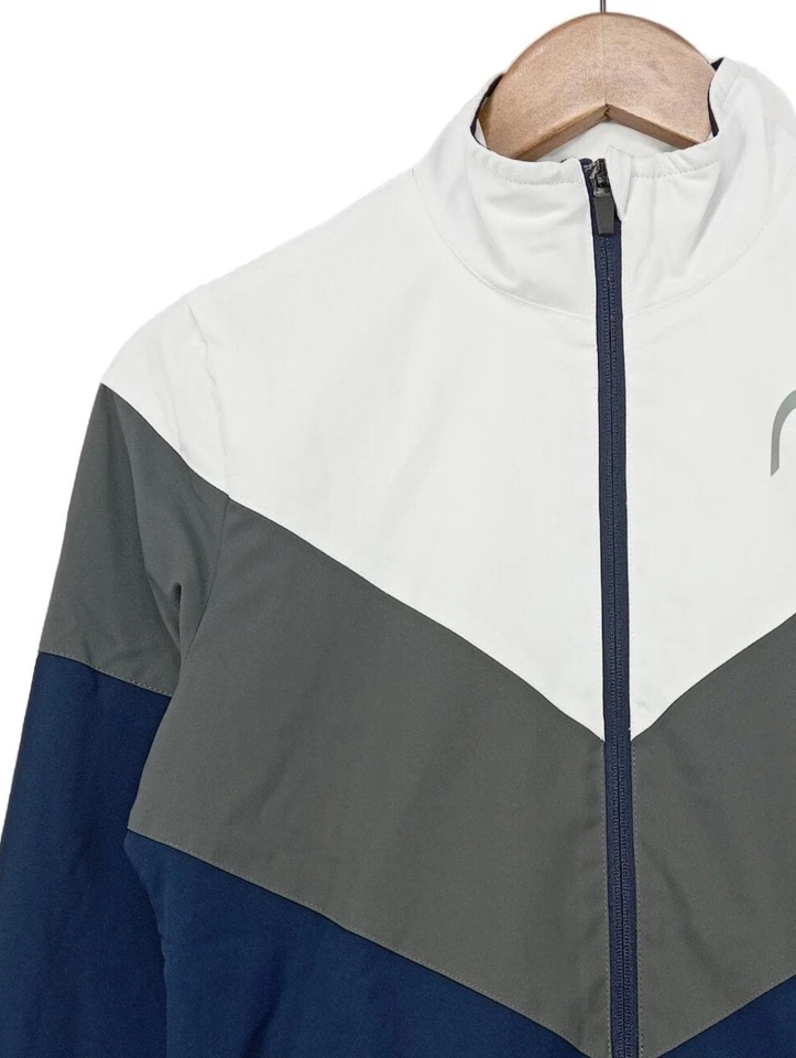 HEAD Chaqueta de entretiempo Mujeres Chaqueta Talla EU 34 azul-blanco-gris claro - Imagen 3 de 4