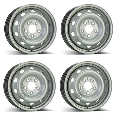 4 Alcar steel wheels rims 4012 6.0Jx15 ET68 5x118 for Peugeot Boxer