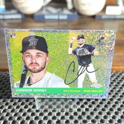 2025 Topps Chrome Platinum Connor Norby Speckle Refractor /150 RC
