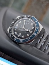 Timex Q GMT Blu/Nero Batman 38mm Movimento Quarzo Svizzero