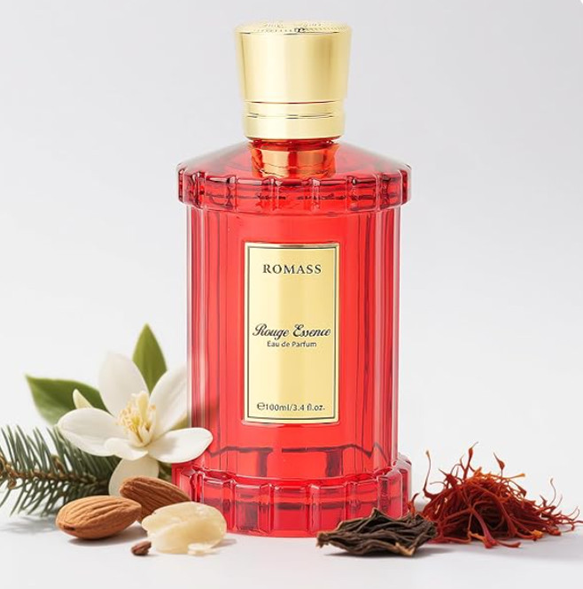 Romass Rouge Essence Perfume EDP Spray 3.4oz