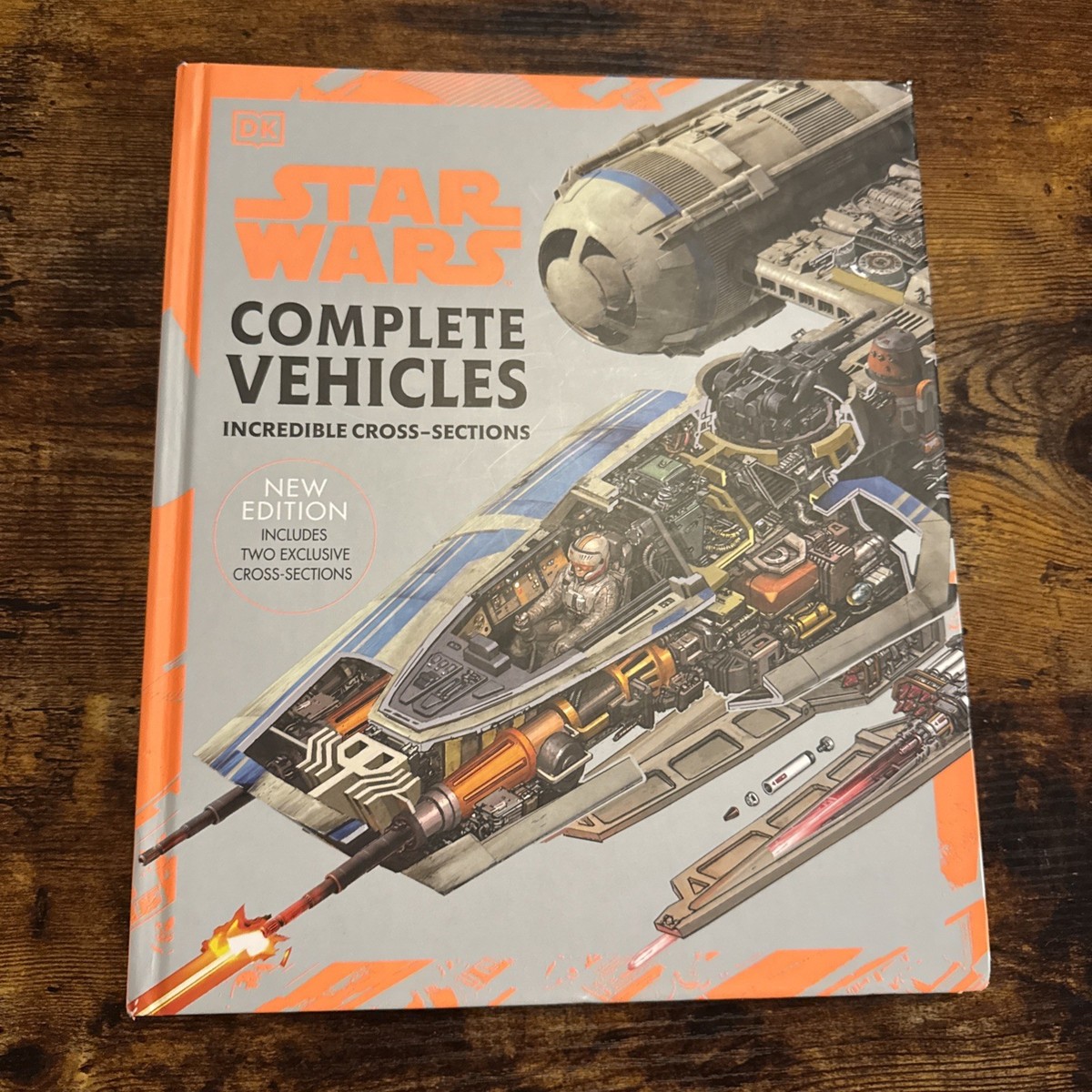 Star Wars Complete Vehicles New Edition DK Book, Large Hardcover