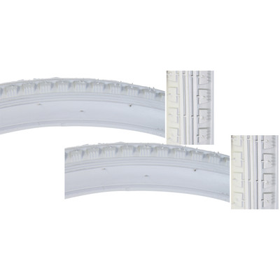 Pack of 2 Sunlite Wheelchair 24x13/8 Clincher Wire Gy/Gry Reflective