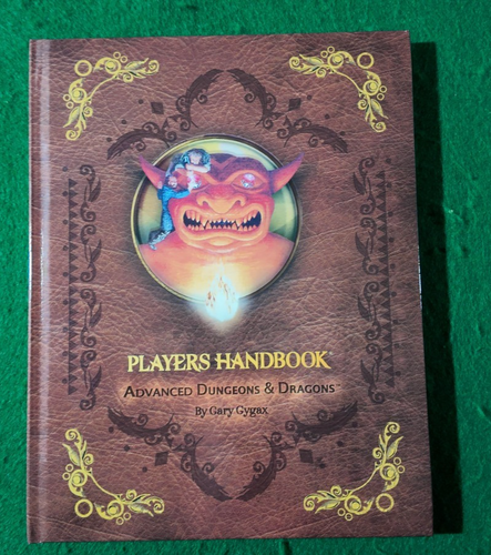 HARDCOVER 1E Players Handbook Advanced Dungeons & Dragons AD&D 1st ...
