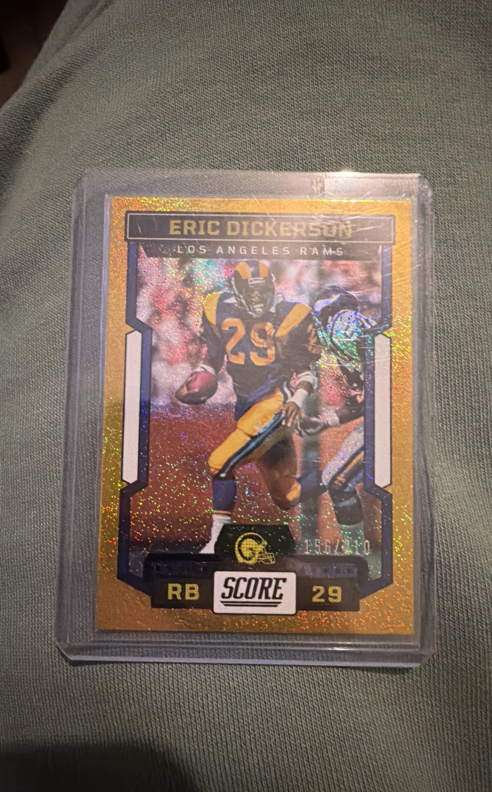 2023 Score - Eric Dickerson #167 Gold Dots /210
