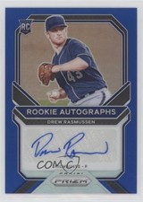 2021 Panini Prizm Rookie Auto Blue Prizm 18/149 Drew Rasmussen #RA-DR Auto 2z2