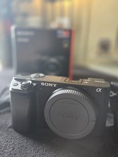 Sony Alpha a6400 Black Mirrorless Camera 4K BODY ONLY LOW Shutter Ct 4481