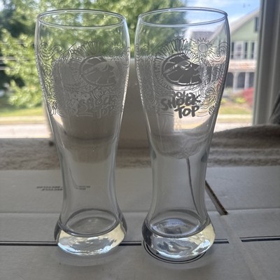 Shock Top 16oz Beer Glasses (Set of 2). These Are Brand New- Never Been Used!