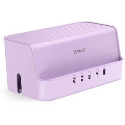ORICO Cable Management Box with Phone Stand Lid Large Cord Organizer Case for
