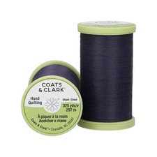 Coats: Thread Zippers Dual Duty Plus Hand Quilting Thread, 325-Yard, Navy