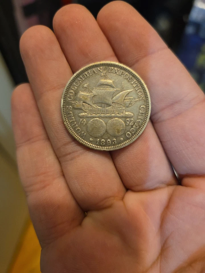 1893 Columbian Half Dollar - Image 2 of 2
