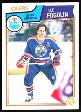 1983-84 O-Pee-Chee Lee Fogolin Edmonton Oilers #26