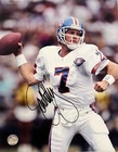 John Elway Denver Broncos Signed Autographed 11x8.5 Photo NFL Football W/COA